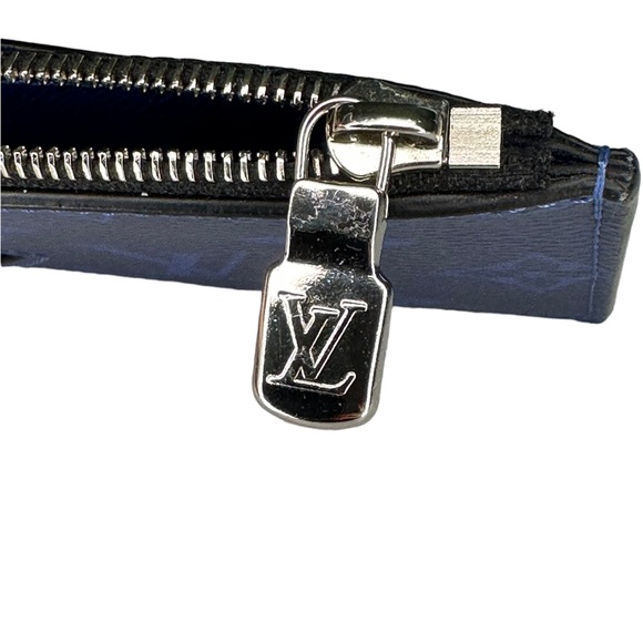 SOLD Louis Vuitton Taigarama Coin Card Holder Cobalt Blue - Picture 3 of 10